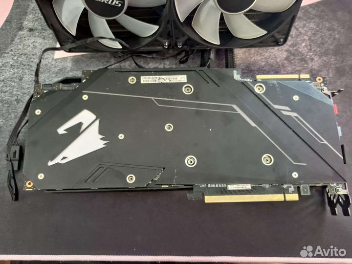 Видеокарта rtx 2080 super 8gb Aorus