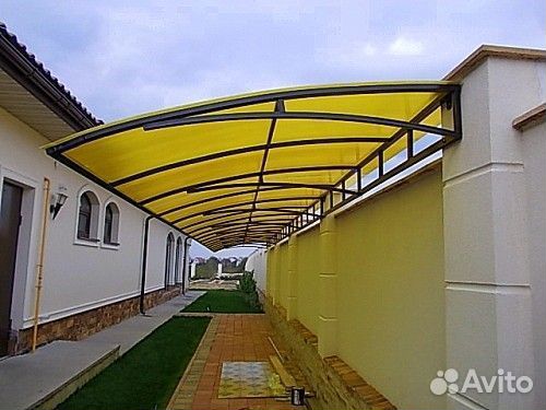 Поликарбонат желтый