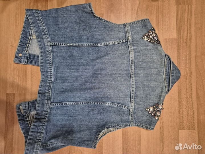 Жилет джинсовый женский 42-44