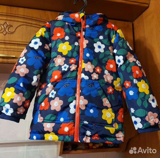 Куртка для девочки размер 110