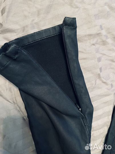 Кожаные штаны женские