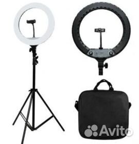 Кольцевая лампа, мощная 45см