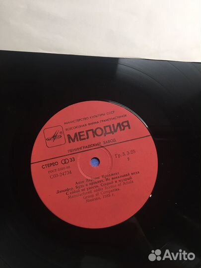 Виниловая пластинка