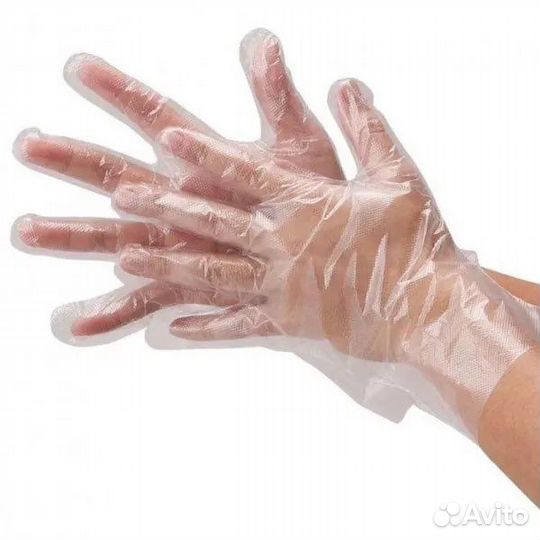 Перчатки одноразовые пнд
