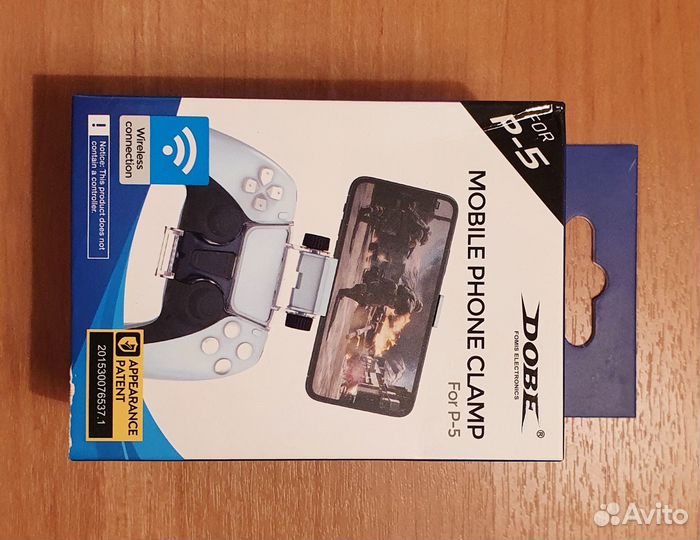 PS5 Крепление Mobile Phone Clamp для DualSense