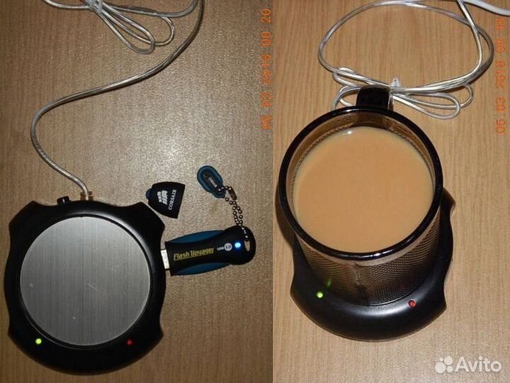 USB-подогреватель кружки Orient и USB-лампа Qumo