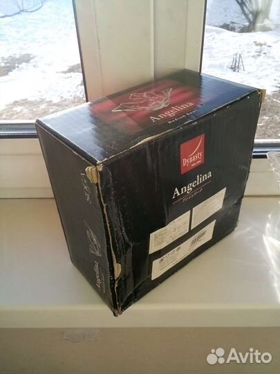 Ваза стеклянная. Новая. В упаковке.Япония