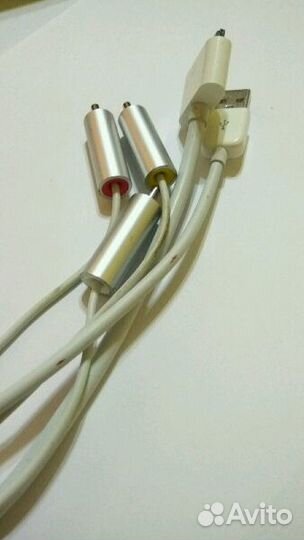 Кабель для подключения iPhone и iPod к телевизору