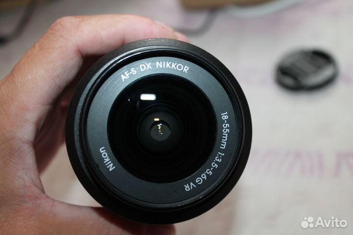 Объектив Nikon 18-55mm 1:3.5-5.6G VR AF-S DX
