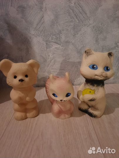 Резиновые игрушки СССР