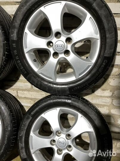 Комплект оригинальных литых дисков KIA cerato