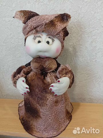 Кукла-грелка ручной работы