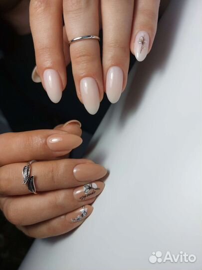 Маникюр,наращивание