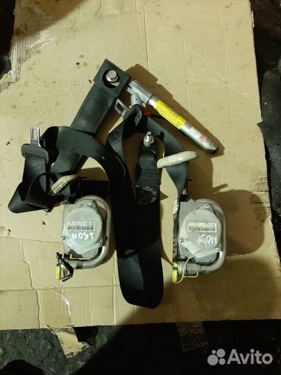 Ремень безопасности Ниссан Ноут с пиропатроном