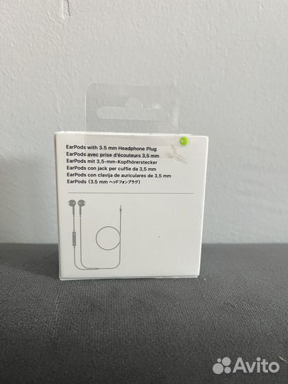 Наушники apple earpods 3.5 мм