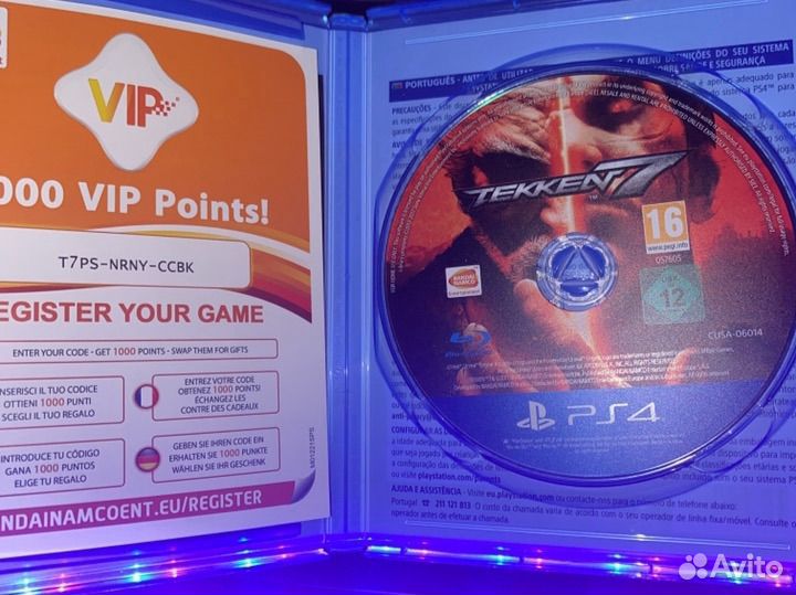 Tekken 7 ps4 диск