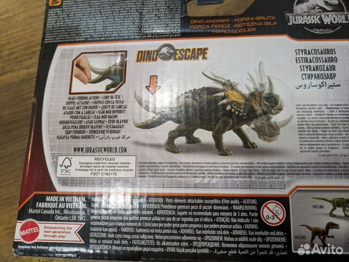 Динозавры jurassic world оригинал