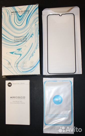 Защитное стекло brosco ZTE A71 (олеофобное, 9H)