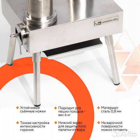 Печь huggelig light