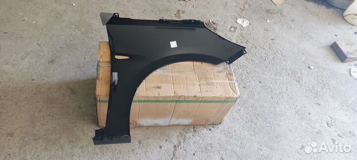 Крыло переднее левое hyundai solaris 10-17