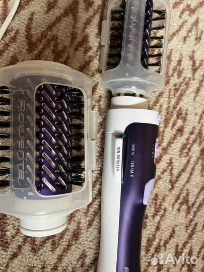 Фен щетка вращающаяся rowenta