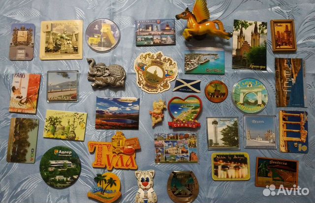 Магнитики много разных