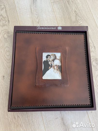 Свадебный кожаный альбом