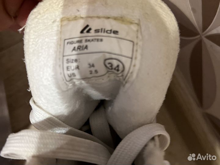 Коньки для девочки 34 размер