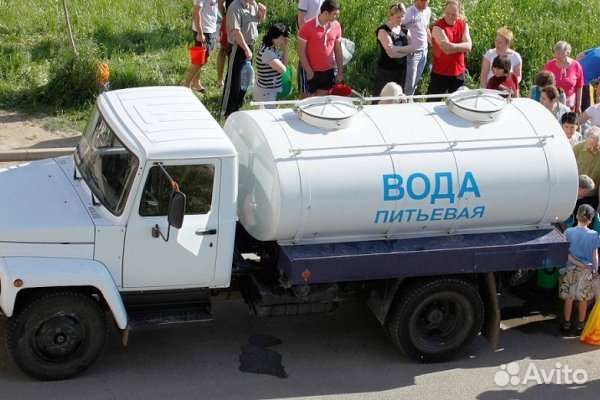 Доставка воды водовозом