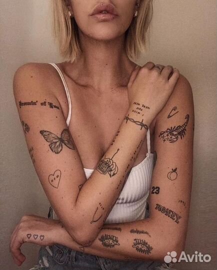 Переводные тату