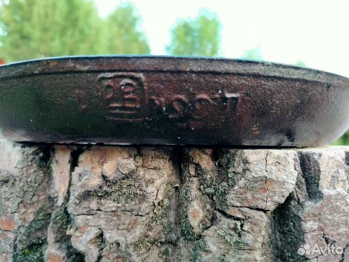 Чугунная сковорода. СССР