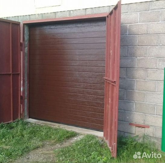 Секционные ворота