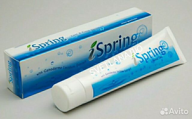 Зубная паста лучше васех iSpring гель Dental Gel