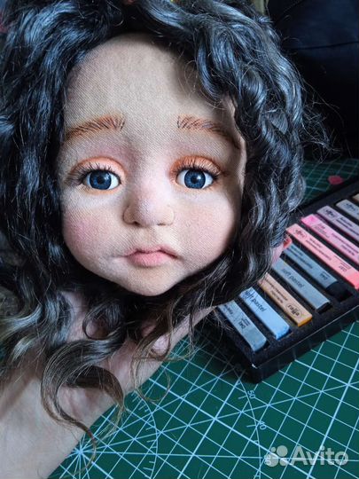 Текстильная интерьерная кукла