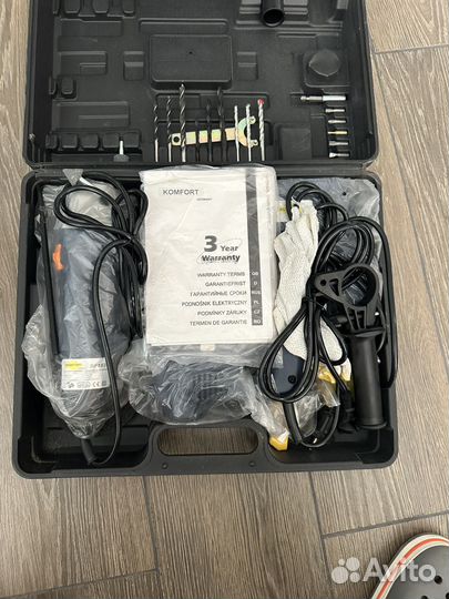Набор инструментов 3 в 1-Дрель,Лобзик,Ушм(Komfort)
