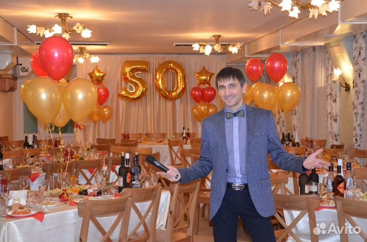 Ведущий/певец и dj на свадьбу, выпускной, юбилей