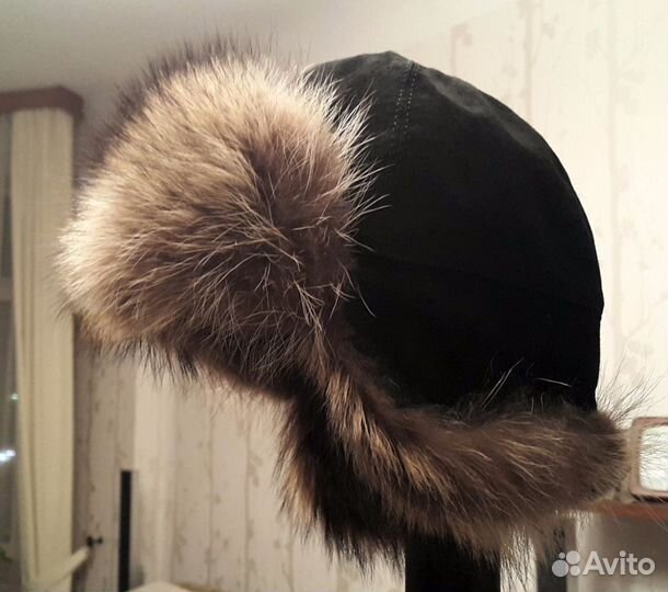 Меховая шапка для мальчика