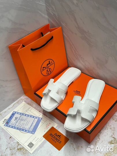 Шлепанцы hermes