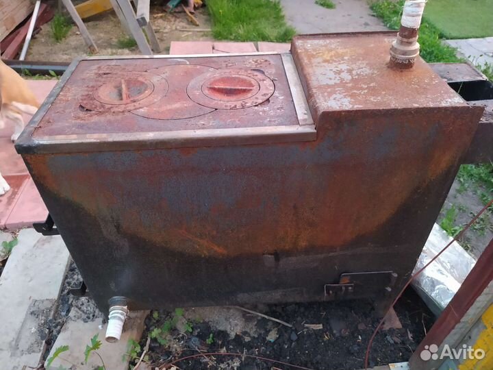 Твердотопливный котел б/у