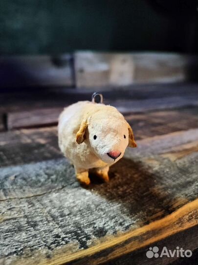 Ватная ёлочная игрушка