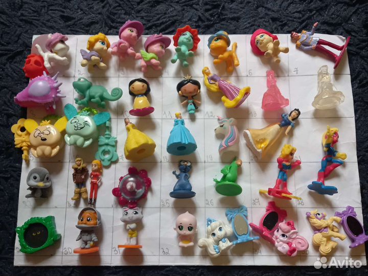 Киндеры девочке (феи,винкс, русалки)