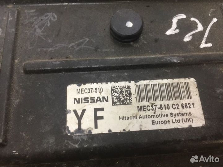 Блок управления двигателем Nissan Note E11 CR14DE
