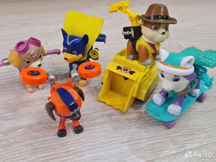 Игрушки щенячий патруль