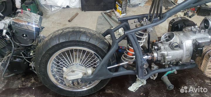 Запчасти на Урал кастом bobber