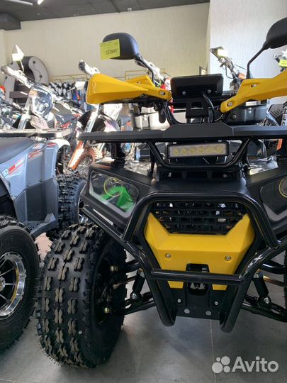Квадроцикл 125 кубов черно-желтый