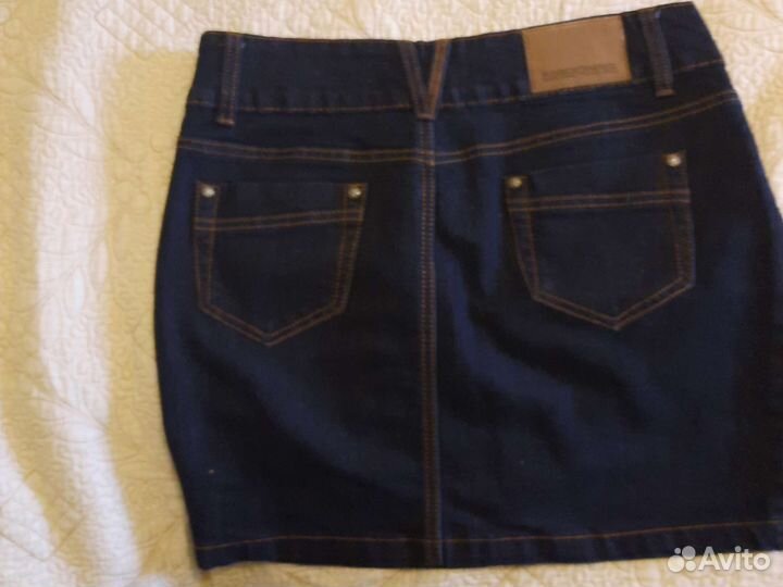 Юбка джинсовая