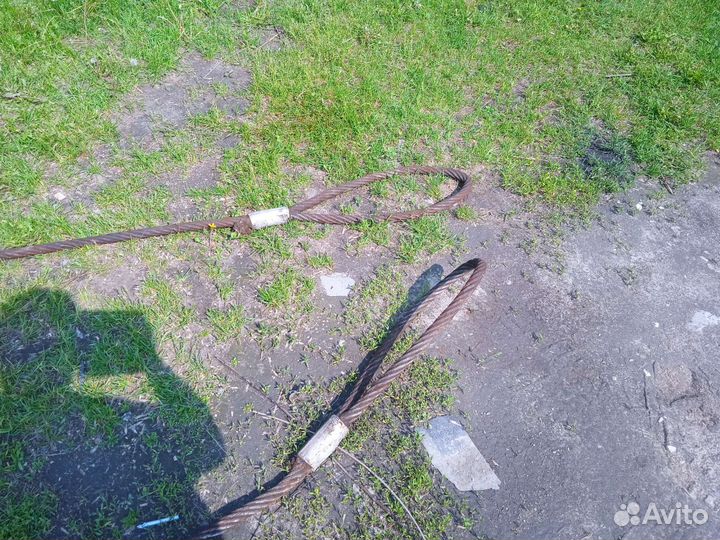 Трос стальной буксировочный