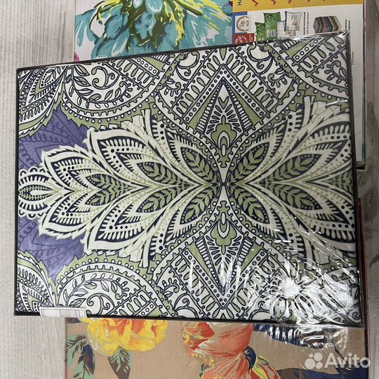 Постельное белье сатин хлопок 1.5 новое