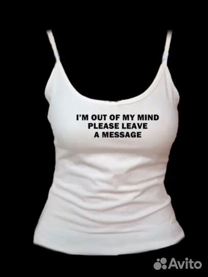 Топ майка винтаж y2k