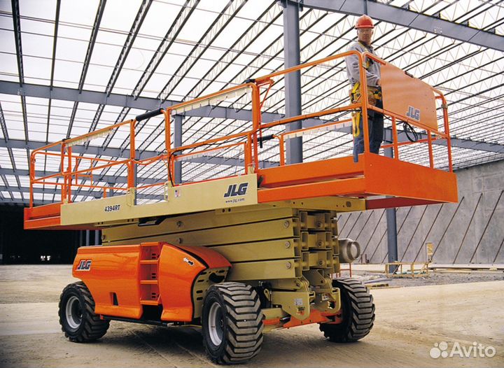 Аренда ножничного дизельного подъемника